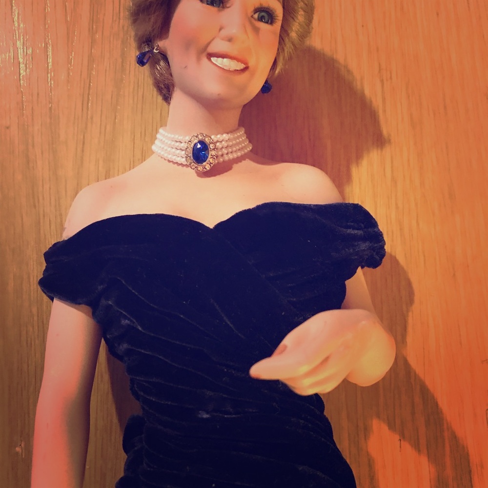 Princess Diana Porcelain Doll